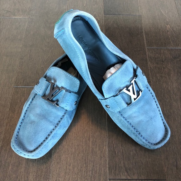 Louis Vuitton Suede Mocassins